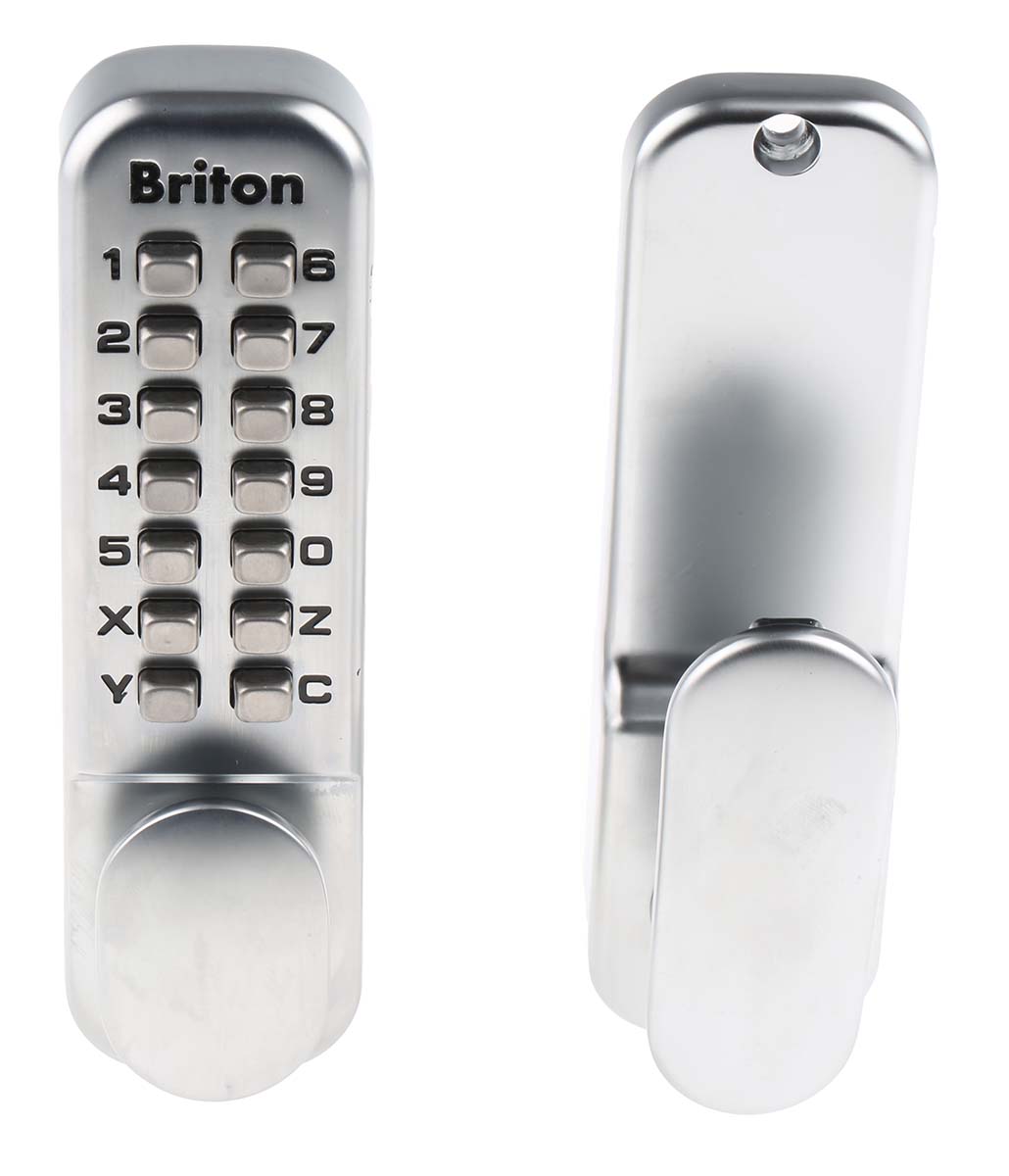 9160sv Briton Metal Mechanical Polished Code Lock