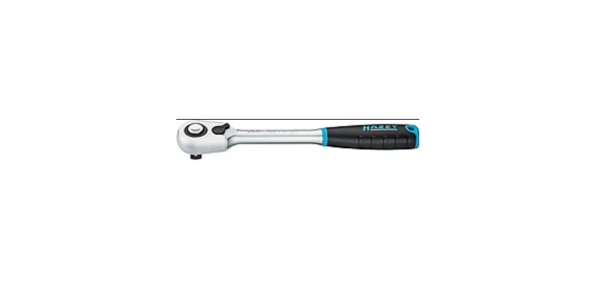 HAZET 916HP 1/2 in Reversible Ratchet with Dual Component Handle, 275 mm Overall
