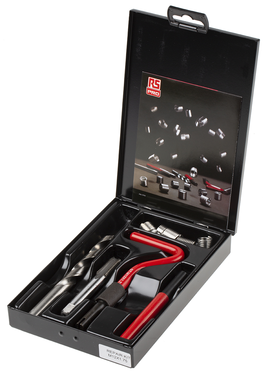 RS PRO 13 piece Thread Repair Kit