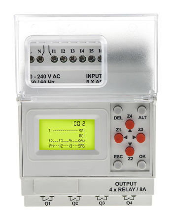 917-6361 RS PRO Logic Module, Digital Output, 8-Input, Digital Input