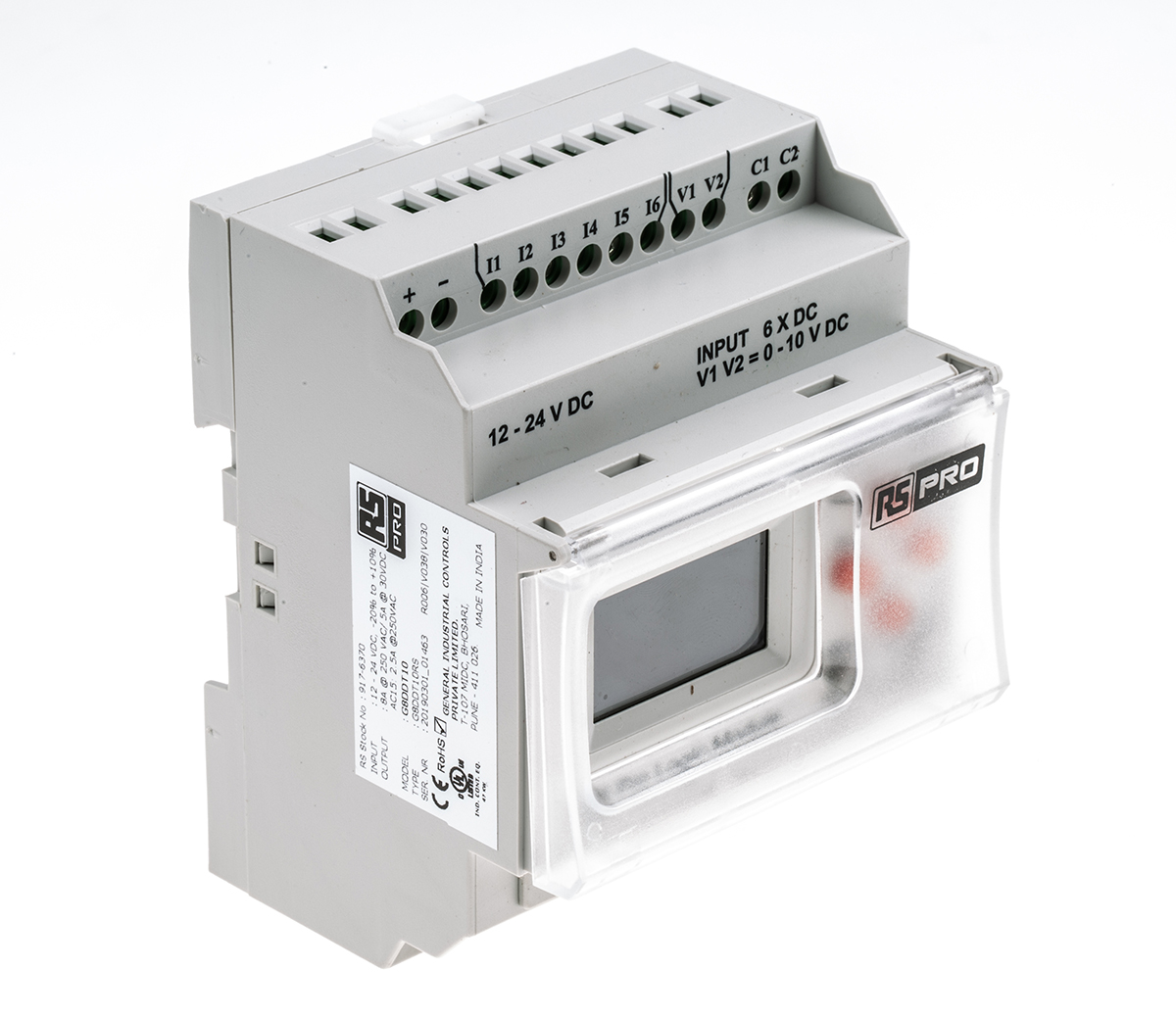 RS PRO Logic Module, Digital Output, 8-Input, Analogue Input