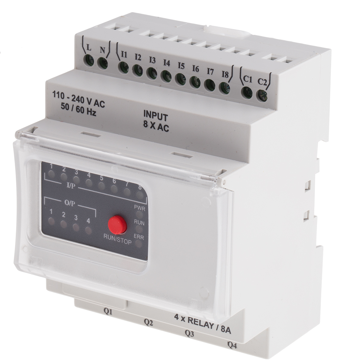 917-6373 RS PRO Logic Module, Digital Output, 8-Input, Digital Input