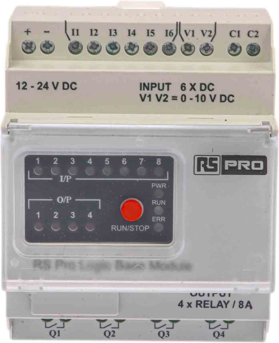 RS PRO Logic Module, Digital Output, 8-Input, Analogue Input
