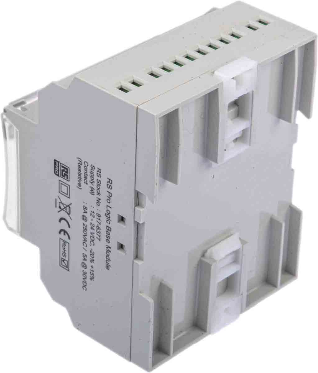 917-6377 RS PRO Logic Module, Digital Output, 8-Input, Analogue Input