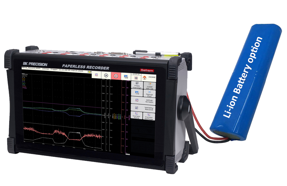 Sefram Data Acquisition for Use with DAS1700 Battery Option
