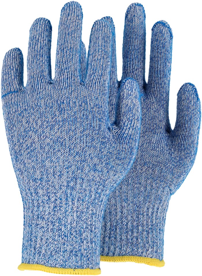 Tegera 918 Blue Acrylic, Elastane, HPPE, Polyester, Stainless Steel Fibre Yarn Cut Resistant Gloves, Size 11