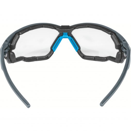 9181265 uvex suXXeed Safety Glasses, Anti-Fog, Resistance to High Speed Particles, Scratch Resistant, Clear Polycarbonate Lens,