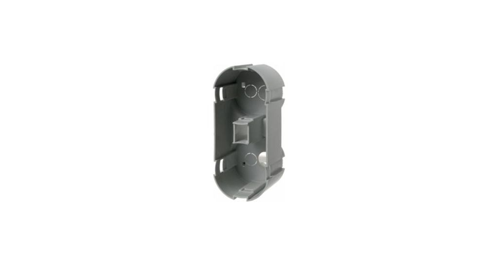 Berker Integro Grey Grey Back Box, Flush Mount, 2 Gangs 36 mm 36mm 36 mm