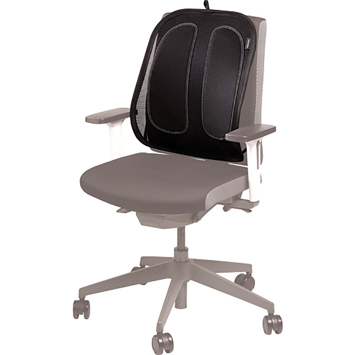 Fellowes Black Mesh Back Support