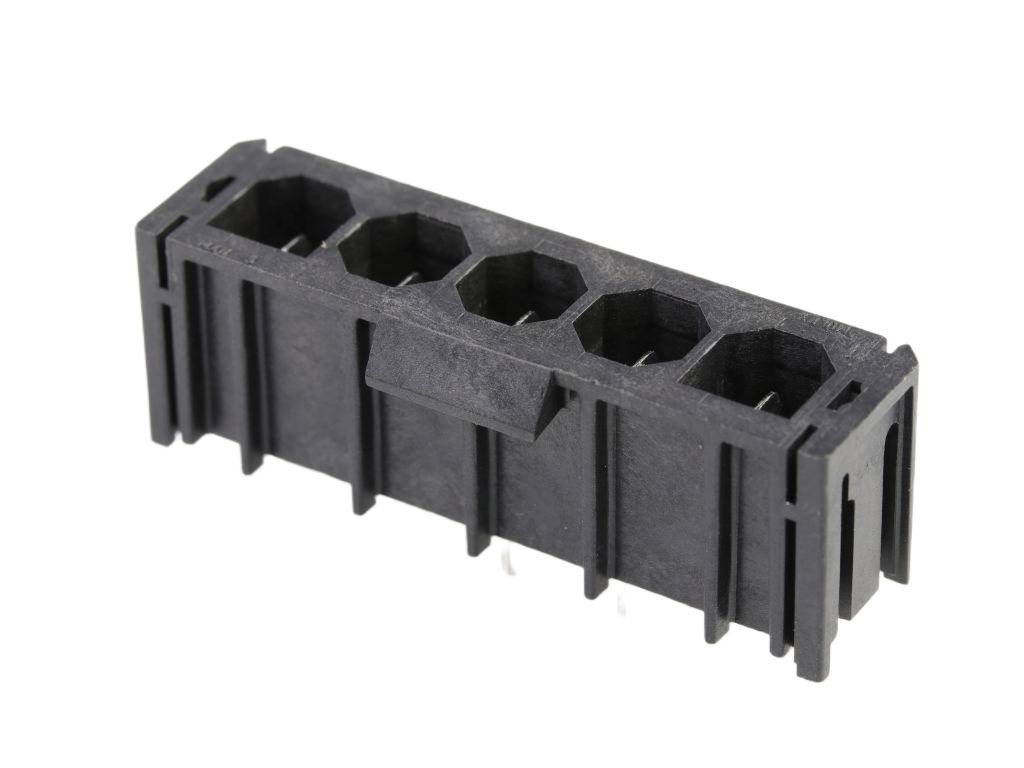 Molex 43160 Series Vertical Through Hole Header, 5 Contact(s), 7.50 mm Pitch, 1 Row, Shrouded