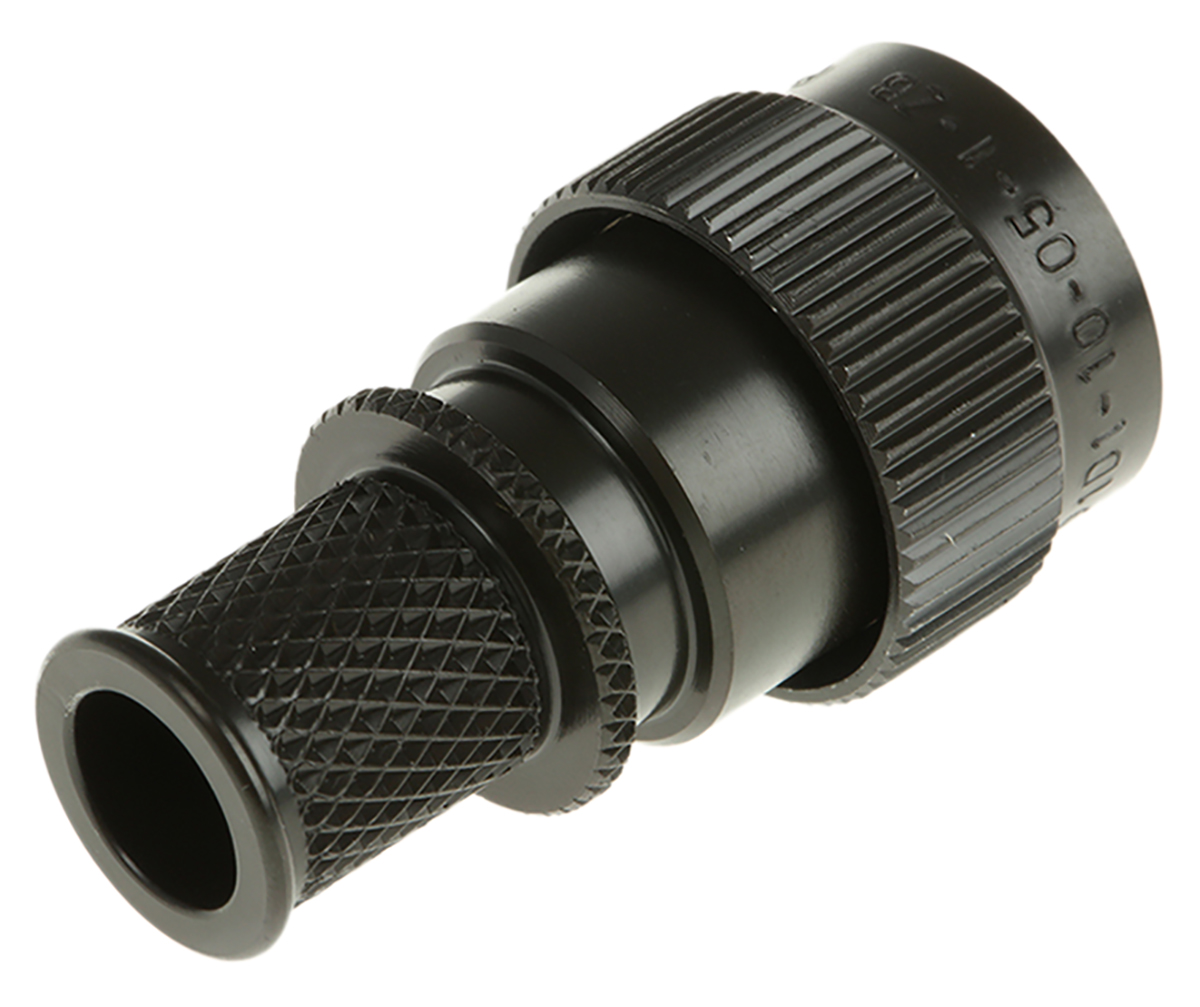 91d1-10-05-1-zb Polamco, 91Size 10 Straight Circular Connector Backshell, For Use With MIL-DTL-26482 Series I, PATT 603, PATT 105