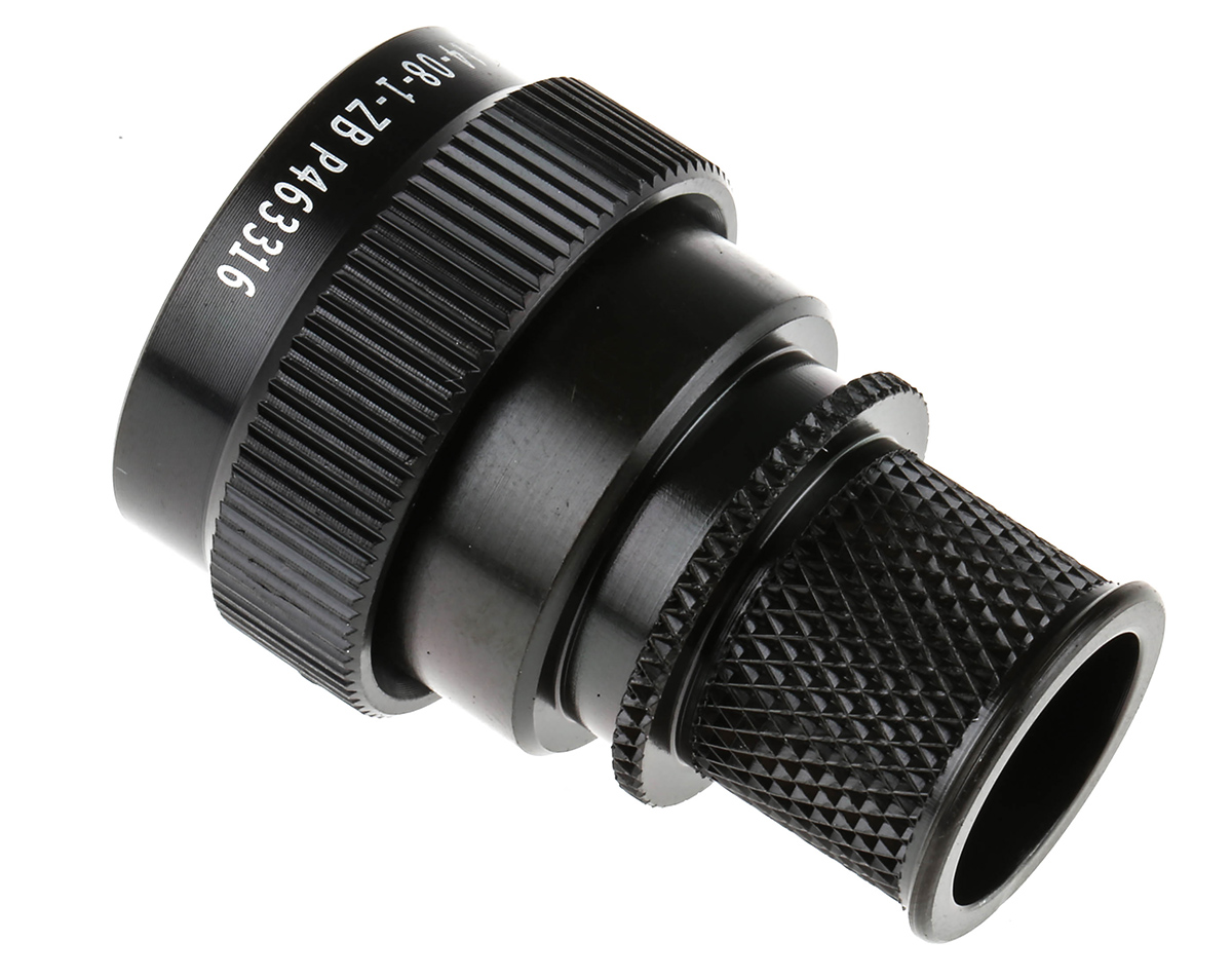 91d1-14-08-1-zb Polamco, 91Size 14 Straight Circular Connector Backshell, For Use With PATT 105, PATT 603, MIL-DTL-26482 Series I