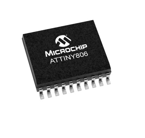 Microchip, 8 bit AVR, ATTINY806 Microcontroller, 20 MHz, 8kB FLASH, 20-Pin SOIC