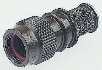 Polamco, 91Size 14 Straight Circular Connector Backshell, For Use With MIL-DTL-5015 Connector