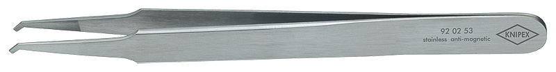 Knipex 120 mm, Stainless Steel, Smooth, Tweezer