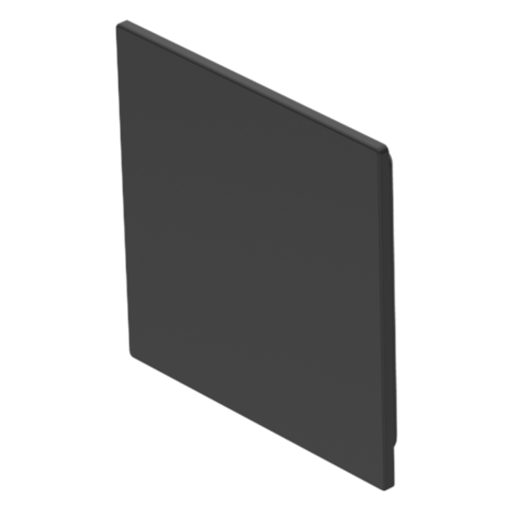 EAO Black Square Push Button Lens for Use with Series 92 Pushbutton Switches