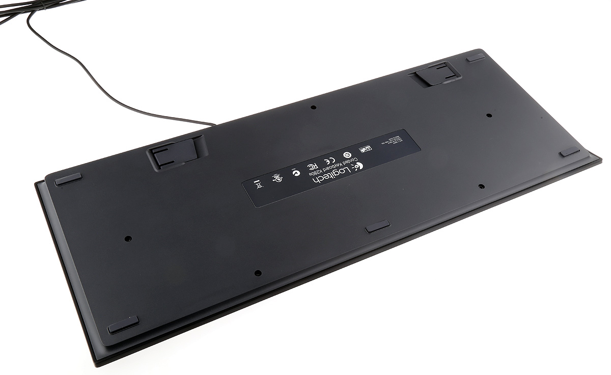 920-005216 Logitech Wired USB Standard Keyboard, Nordic, Black