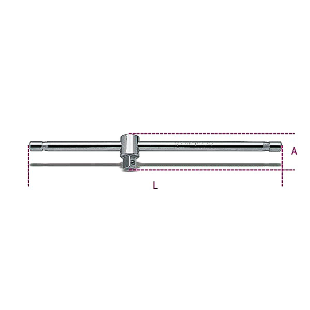 BETA 1/2 in Square Handle, 305 mm Overall