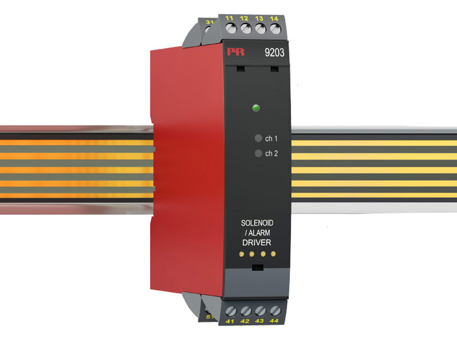 PR Electronics 9200 Series Signal Conditioner, PNP Input, Relay Output, 19.2V dc, 31.2 V dc Supply, IECEx/ATEX