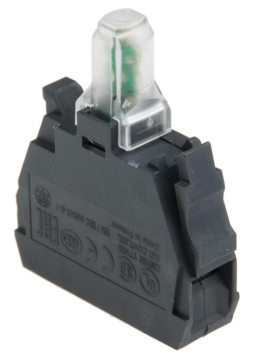 Schneider Electric XB4 XB5 Light Block LED Orange 230 V Screw terminal