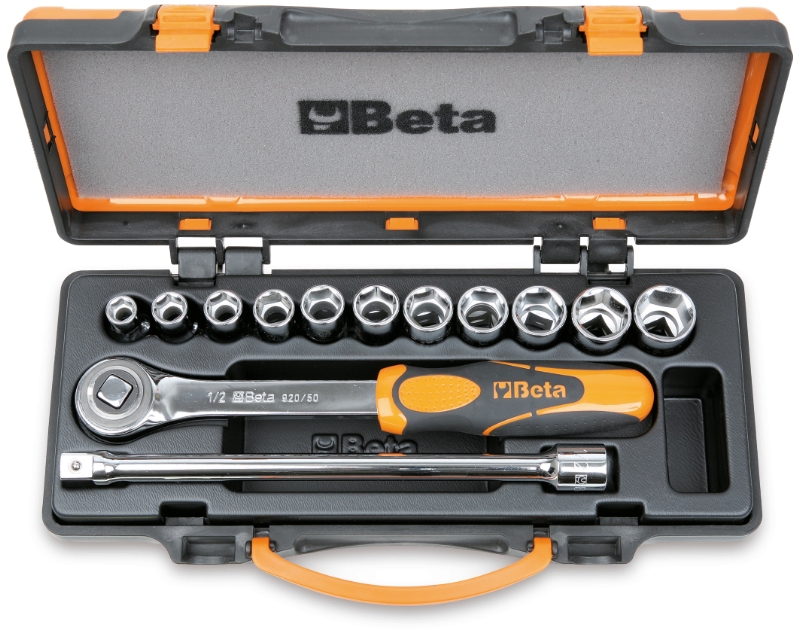 BETA 13-Piece 1/2 in 6 Point Socket Set