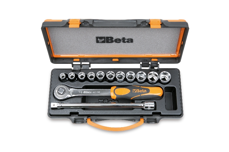 BETA 13-Piece 1/2 in 12 Point Socket Set