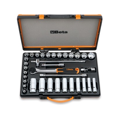 BETA 35-Piece 1/2 in Socket & Wrench Set