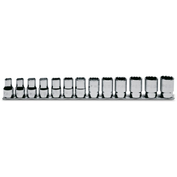 BETA 13-Piece 1/2 in Bi-Hexagonal Socket Set