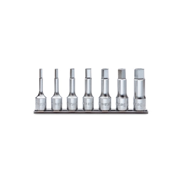 BETA Square, Hex Socket Driver Set 7 Pieces