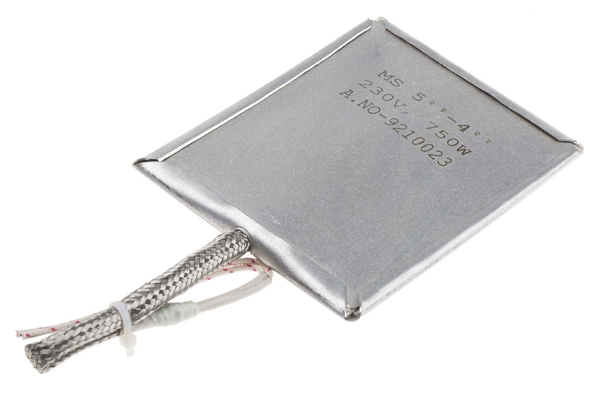 RS PRO Heating Element, 127 mm, 101.6 mm, Mica Strip, 750 W, 230V ac