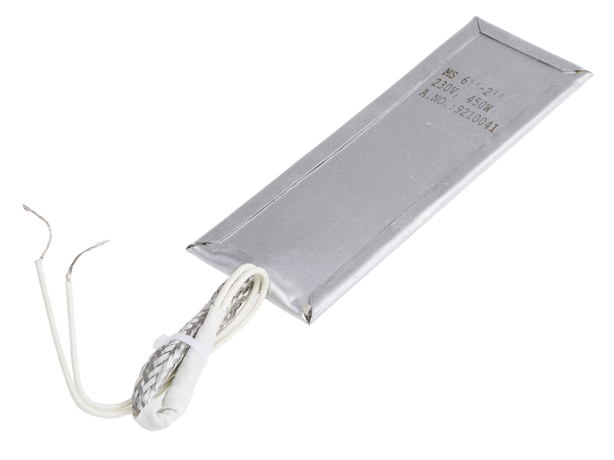 RS PRO Heating Element, 152.4 mm, 50.8 mm, Mica Strip, 450 W, 230V ac