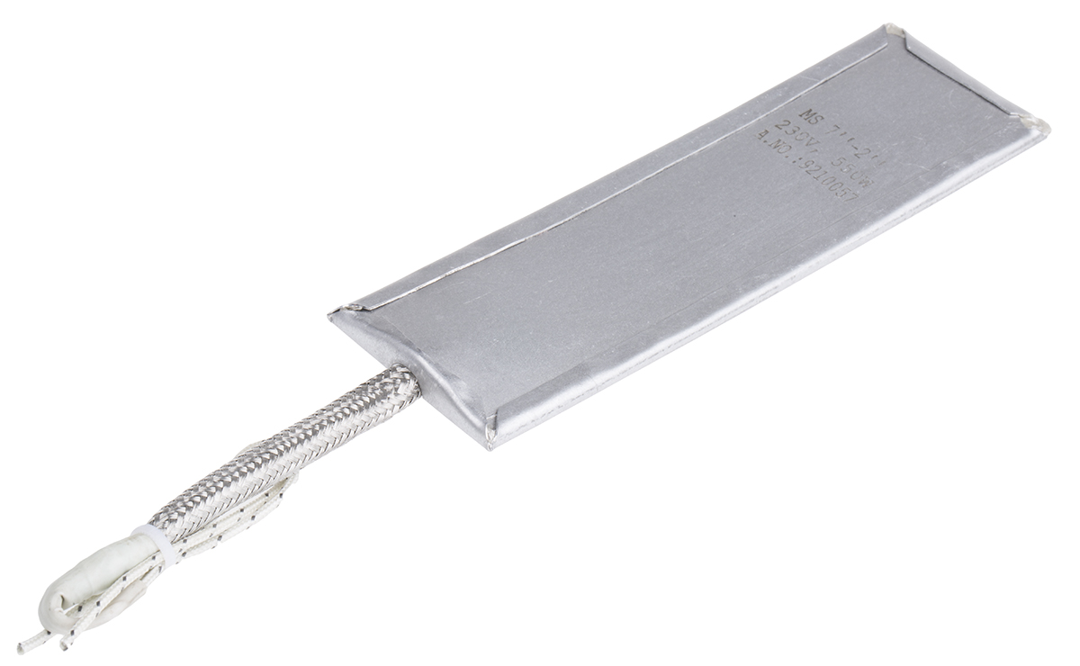 RS PRO Heating Element, 177.8 mm, 50.8 mm, Mica Strip, 550 W, 230V ac