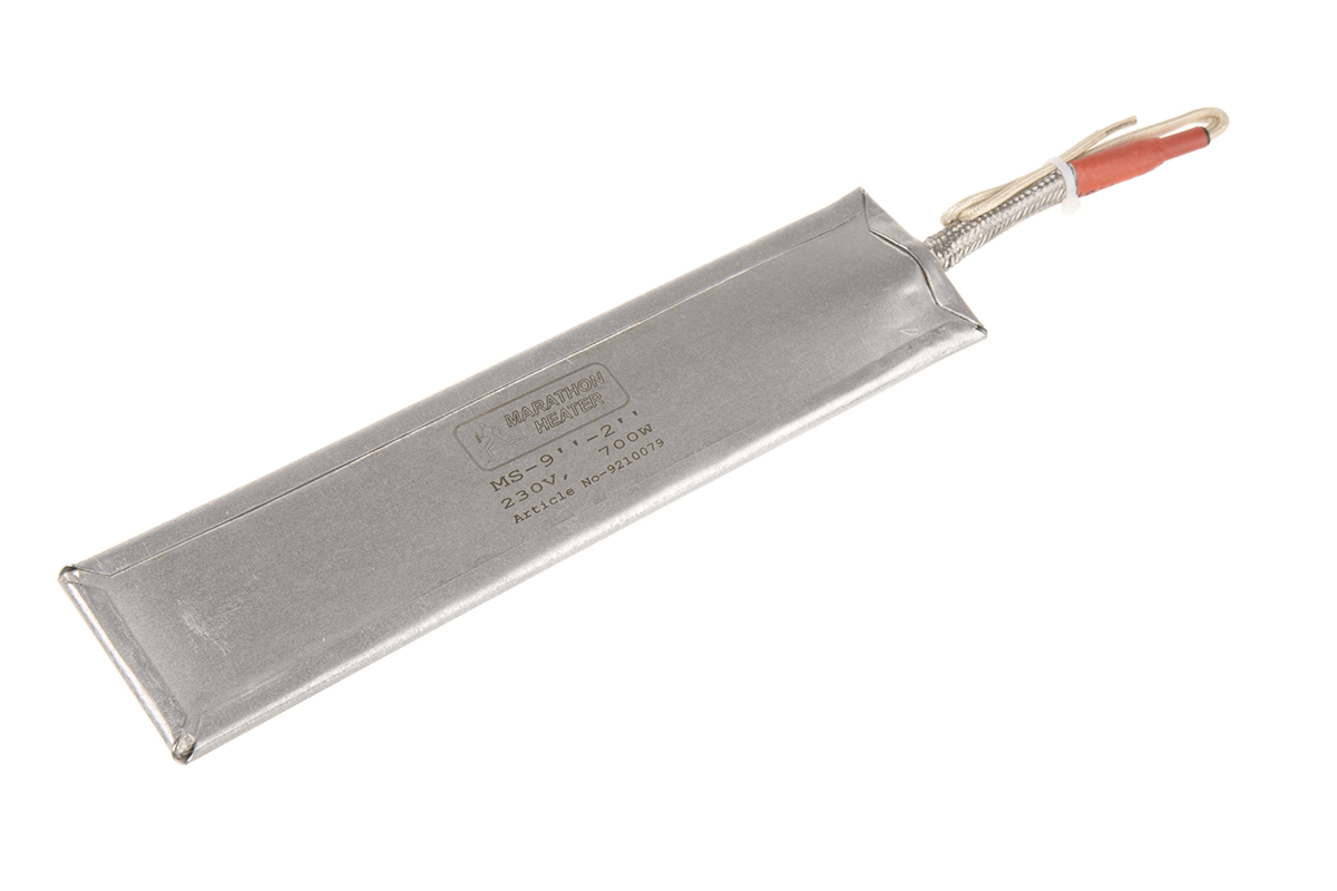 RS PRO Heating Element, 228.6 mm, 50.8 mm, Mica Strip, 700 W, 230V ac