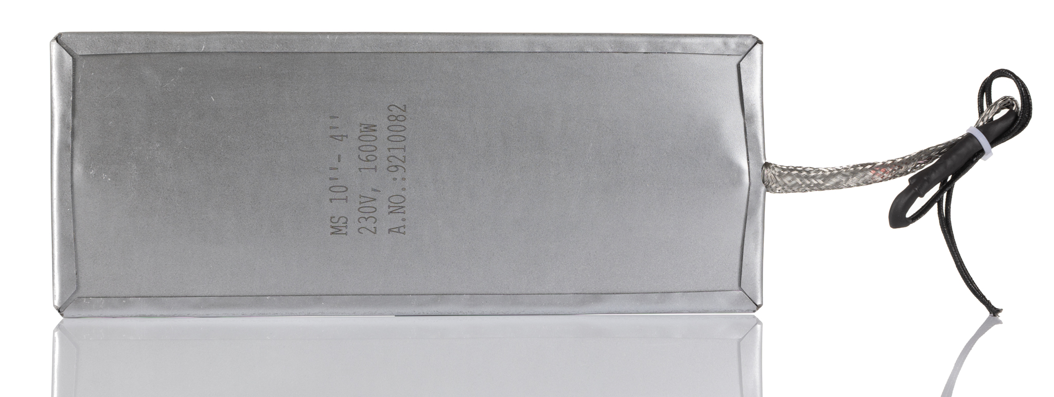 921-0082 RS PRO Heating Element, 254 mm, 101.6 mm, Mica Strip, 1.6 kW, 230V ac