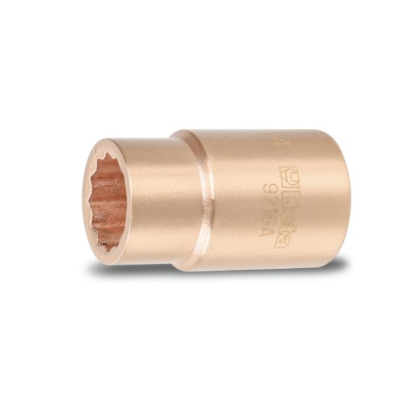 BETA 1/2 in Drive 12 mm 12 Point Square, 40mm Overall Length