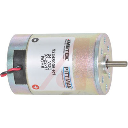 PITTMAN AMETEK TIP 24V 23 W Servo Motor, 6151rpm, 43 mNm Max Output Torque, 4 mm Shaft Diameter