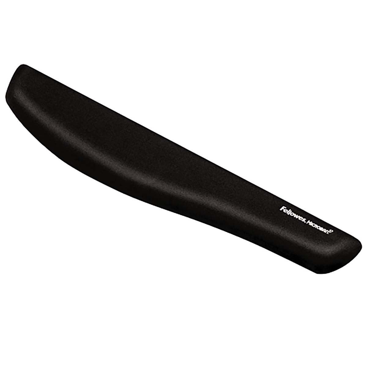 Fellowes Black Plastic, Foam, Mesh Fabric Wrist Rest 25.4 mm Height 238.1 mm 184.2mm