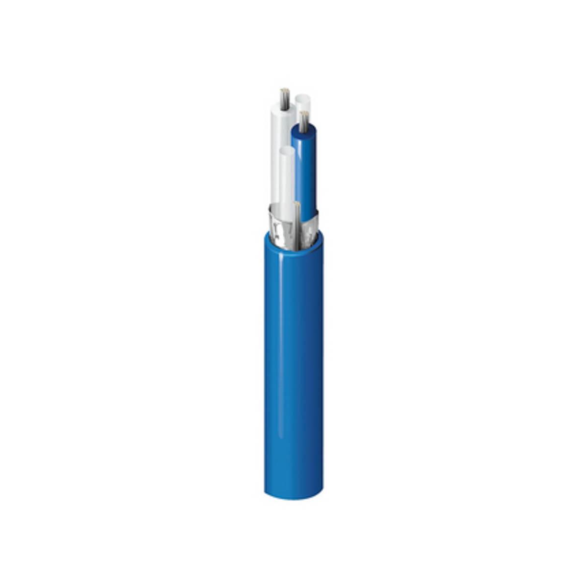Belden, 9271 series Unscreened Blue Twin Axial Cable, 6.1 mm OD 30 m, 124 Ω impedance