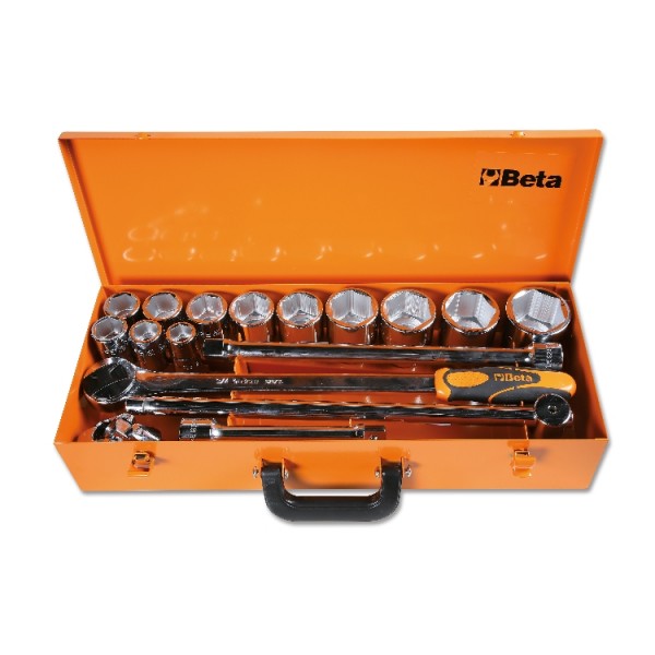 BETA 17-Piece 3/4 in 6 Point Socket Set
