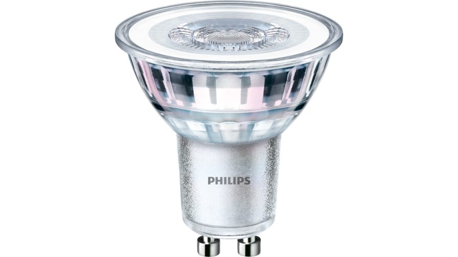 Philips Lighting CorePro GU10 LED Bulbs 4.6 W(50 W), 3000k, White, PAR 16 shape