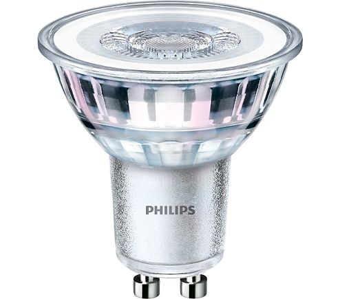 Philips Lighting CorePro GU10 LED GLS Bulb 4.6 W(50 W), 4000k, Cool White, PAR 16 shape