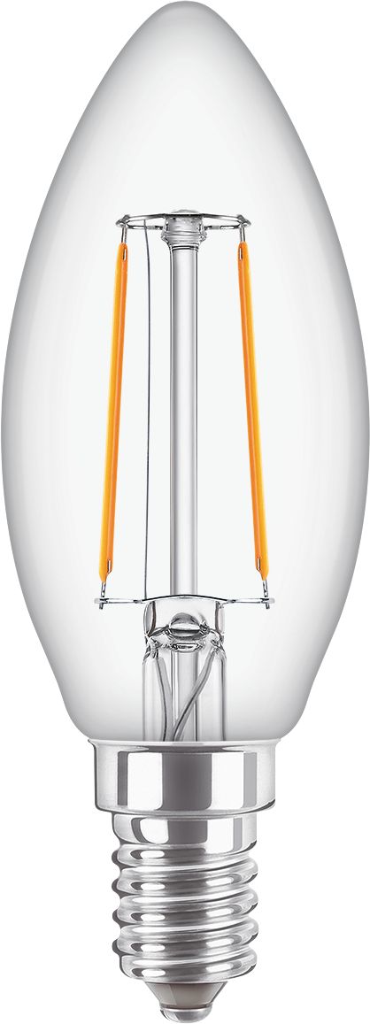 Philips Lighting CorePro E14 LED Bulbs 2 W(25 W), 2700k, Warm White, Candle shape