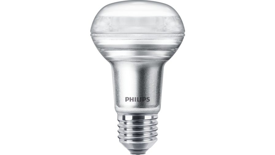 Philips Lighting CorePro E27 LED Bulbs, Warm White, R63 Bulb shape