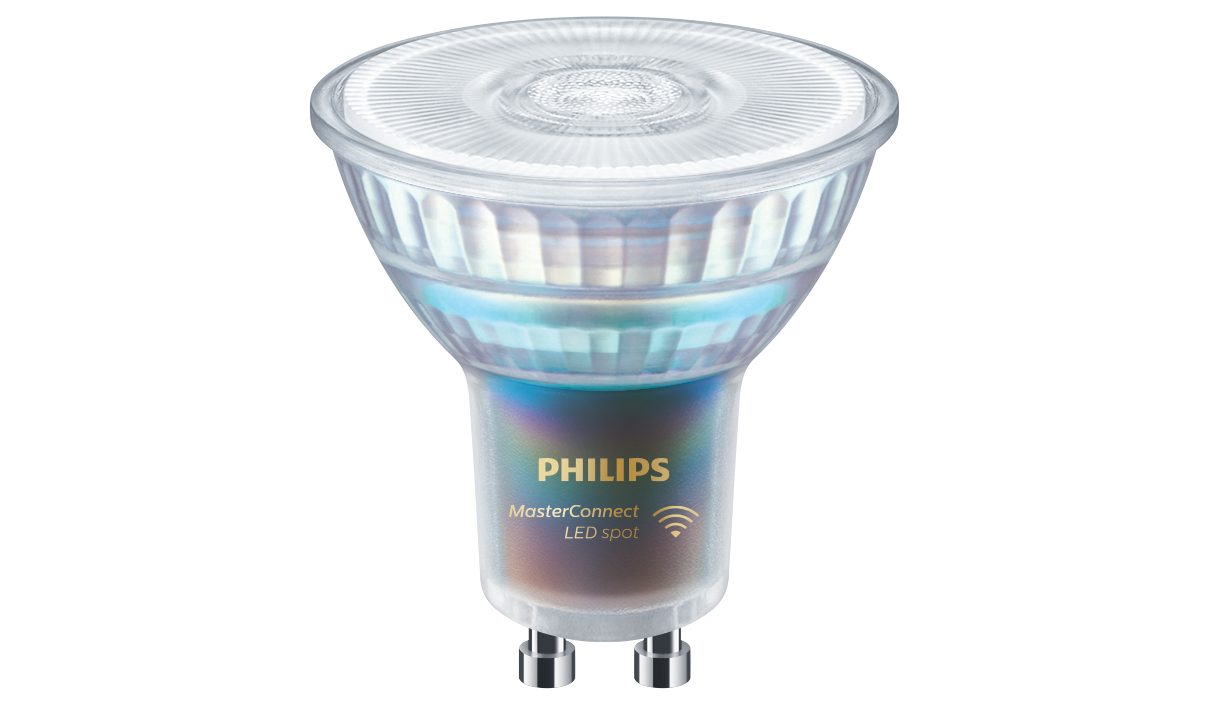 Philips Lighting MC GU10 LED Bulbs, White, PAR 16 shape