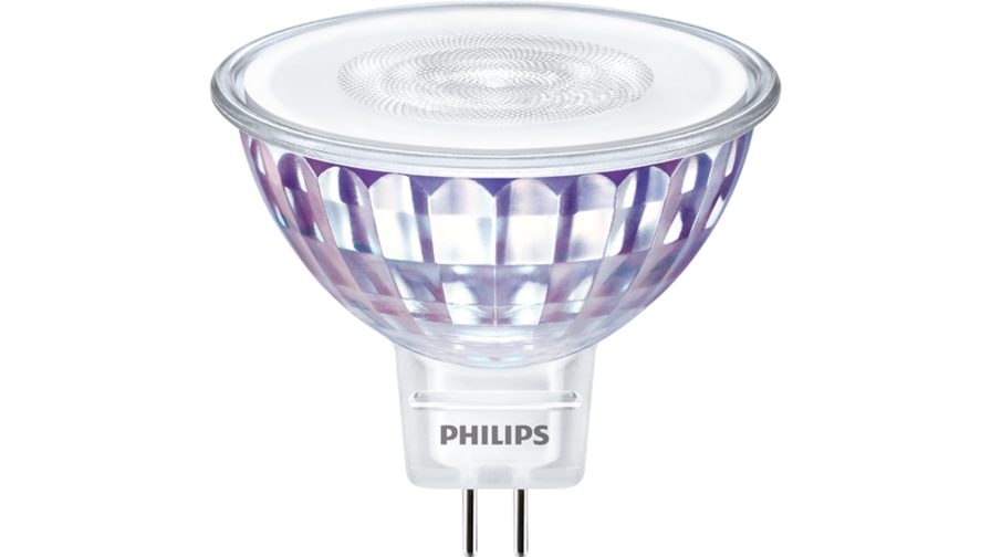Philips Lighting MAS GU5.3 LED Bulbs, White, MR16 shape