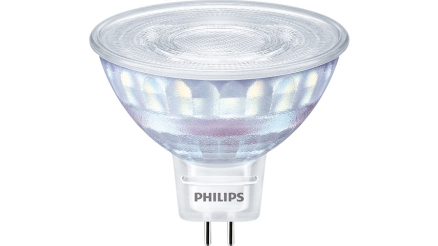 Philips Lighting MAS GU5.3 LED Bulbs, Warm Glow, MR16 shape
