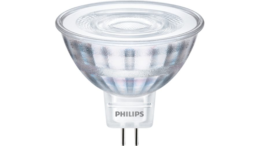 Philips Lighting CorePro GU5.3 LED Bulbs 4.4 W(35 W), 4000k, Cool White, MR16 shape
