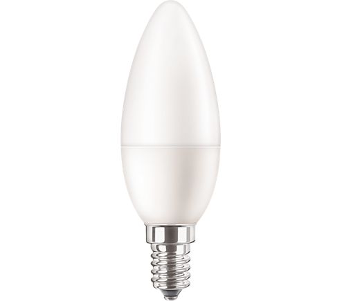Philips Lighting CorePro E14 GLS LED Candle Lamp 5 W(40 W), 2700k, Warm White, B35 shape