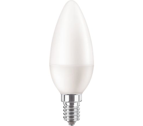 Philips Lighting CorePro E14 GLS LED Candle Lamp 7 W(60 W), 2700k, Warm White, B38 shape