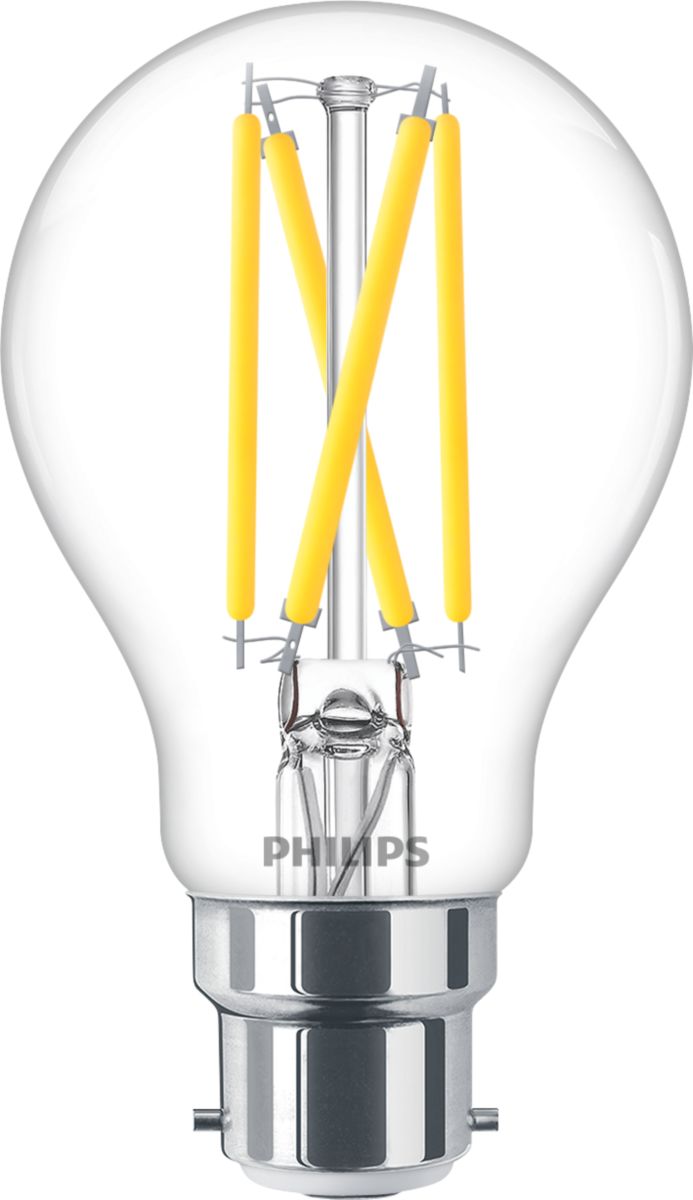 Philips Lighting Master B22 LED Bulbs 5.9 W(60 W), 2700k, Warm Glow, Bulb shape